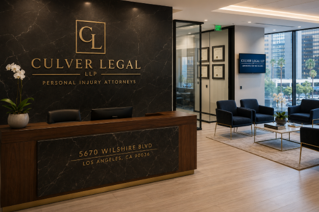 Culver Legal LLP office at 5670 Wilshire Blvd Los Angeles personal injury attorneys