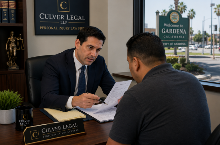 Culver Legal personal injury attorneys representing Gardena accident victims