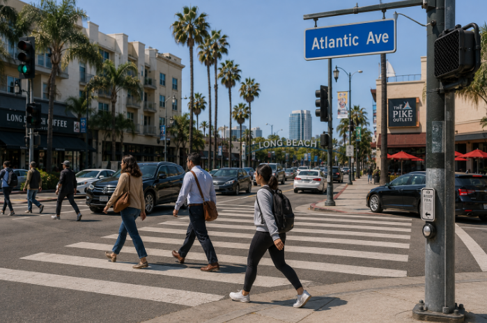 Culver Legal personal injury attorneys representing pedestrian accident victims in Long Beach