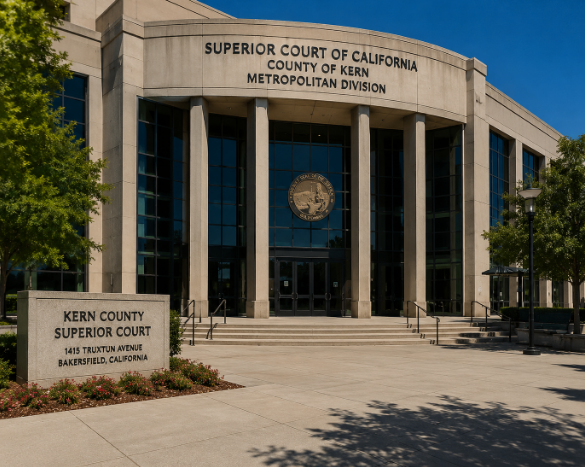 Bakersfield Kern County Superior Court where employment cases are filed in the metropolitan division