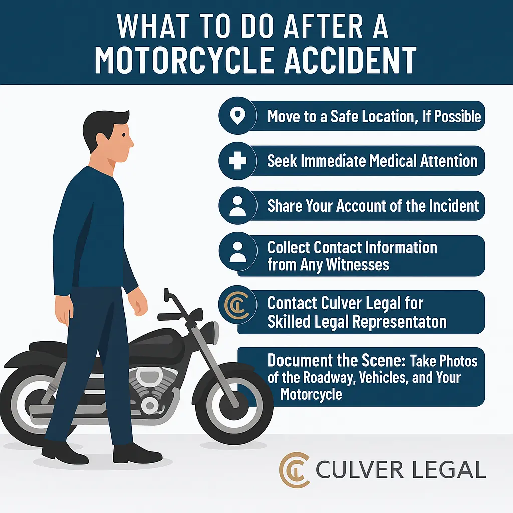 what to do after a motorcycle accident