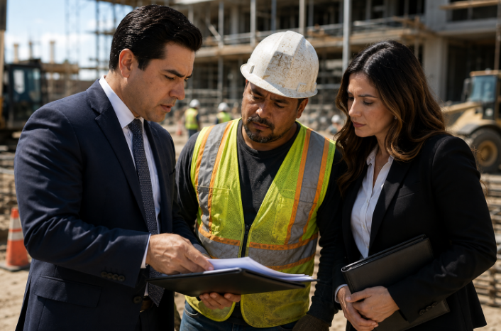 Culver Legal attorneys representing injured construction workers in Bakersfield